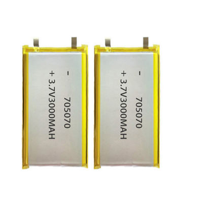 705070 de Batterij van Li Ion Polymer Battery 3.7V 3000mAh voor Tablet