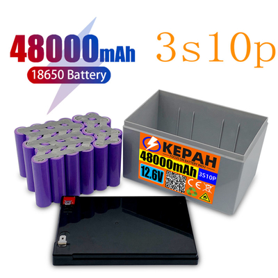 De MSDS Verklaarde Plaat van het Lithiumion battery pack with protective van 12.6V 48000mAh