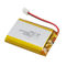 104050 Li Ion Polymer Battery 3.7V 2500mAh 9.25Wh voor Verwarmde Handschoen